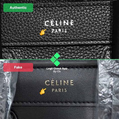 celine nano black replica|How To Spot a Fake Celine Bag: Ultimate Authentication Guide.